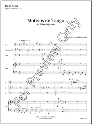 Motivos de Tango, by Jannet Alvarado