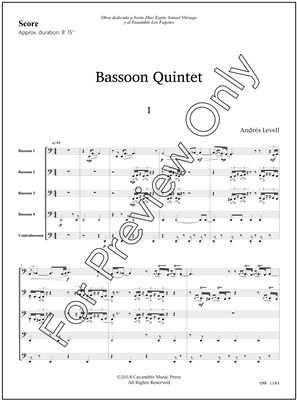 Bassoon Quintet, by Andres Levell