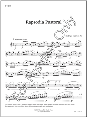 Rapsodia Pastoral, by Rodrigo Herrera