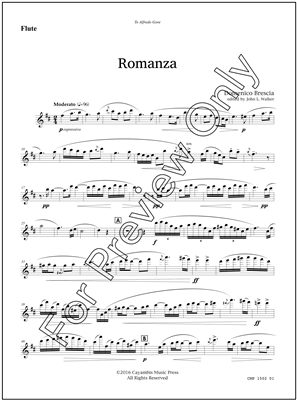 Romanza, by Domenico Brescia