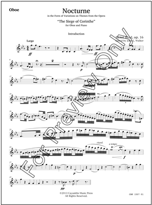 Nocturne in the Form of Variations, op. 16, by Henri Brod