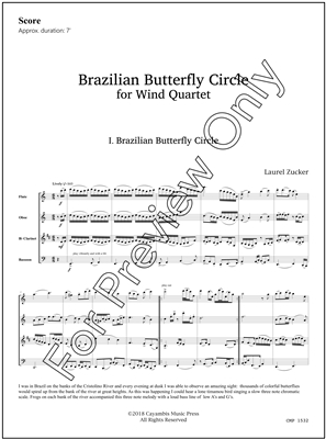 Brazilian Butterfly Circle, by Laurel Zucker
