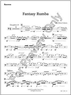 Fantasy Rumba, by Luis Perez Valero