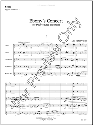 Ebonys Concert, by Luis Perez Valero