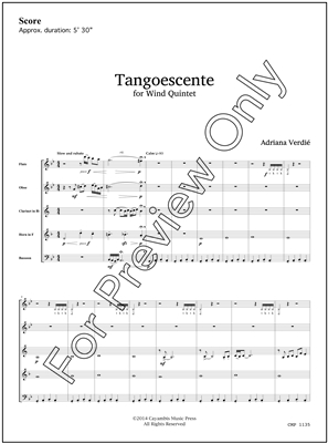 Tangoescente, by Adriana Verdie