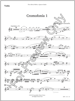 Cromofonia 1, by Miguel Santaella