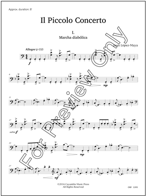 Il Piccolo Concerto, by Juan Lopez