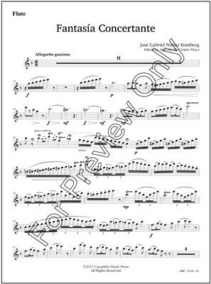 Fantasia Concertante, by Jose Nunez