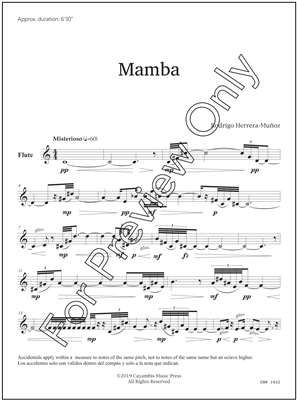 Mamba, by Rodrigo Herrera