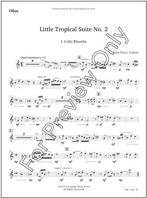 Little Tropical Suite No 2, by Luis Perez Valero