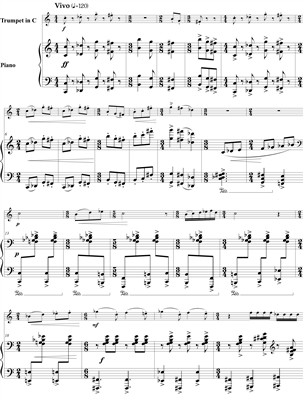 Music for Trumpet and Piano, by Miguel Astor