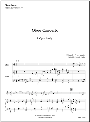 Oboe Concerto, by Eduardo Charpentier