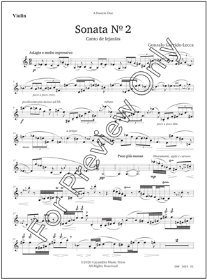 Sonata No. 2, by Gonzalo Garrido-Lecca