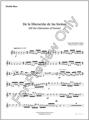 De la liberacion de las formas, by Juan Francisco Sans