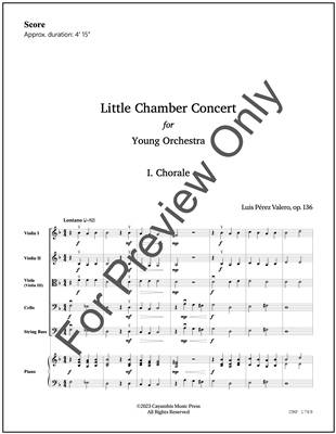 Little Chamber Concert, by Luis Perez Valero
